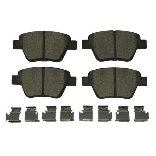 BRX1456 Bremex Ceramic Disc Brake Pad Set With Hardware Bremex Canada