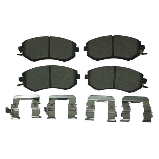 BRX1539 Bremex Ceramic Disc Brake Pad Set With Hardware Bremex Canada