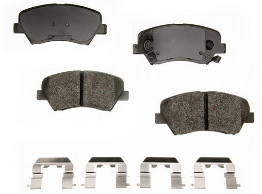 ALD1543M Autologix Semi-Metallic Disc Brake Pad Set Agna Brakes