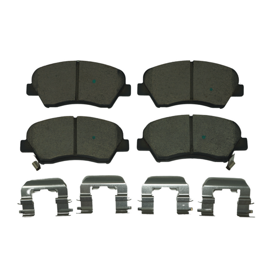 BRX1543 Bremex Ceramic Disc Brake Pad Set With Hardware Bremex Canada