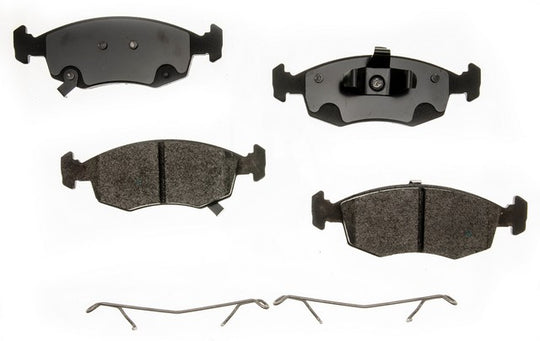 ALD1568M Autologix Semi-Metallic Disc Brake Pad Set Agna Brakes