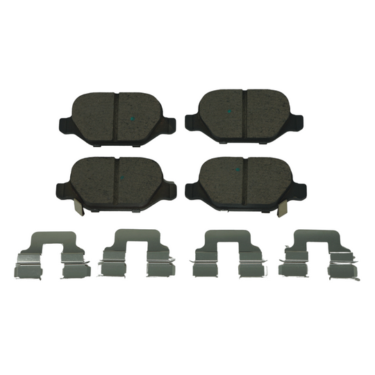 BRX1569 Bremex Ceramic Disc Brake Pad Set With Hardware Bremex Canada