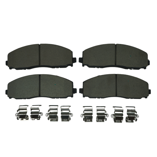 BRX1589 Bremex Ceramic Disc Brake Pad Set With Hardware Bremex Canada