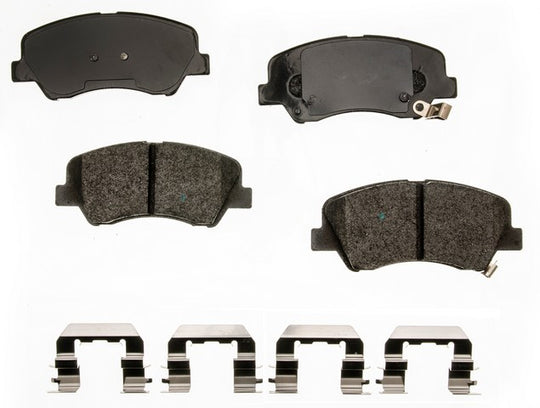 ALD1593M Autologix Semi-Metallic Disc Brake Pad Set Agna Brakes