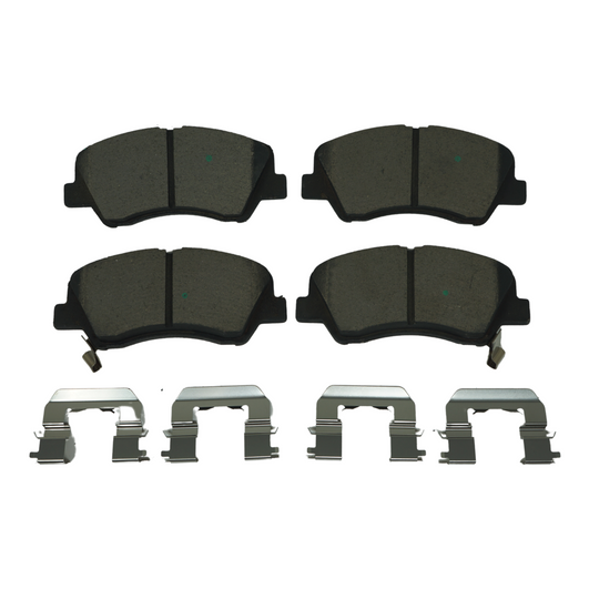 BRX1593 Bremex Ceramic Disc Brake Pad Set With Hardware Bremex Canada