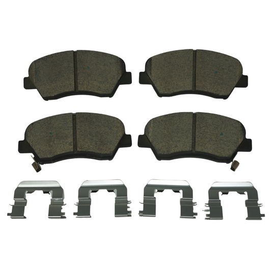 BRX1595 Bremex Ceramic Disc Brake Pad Set With Hardware Bremex Canada