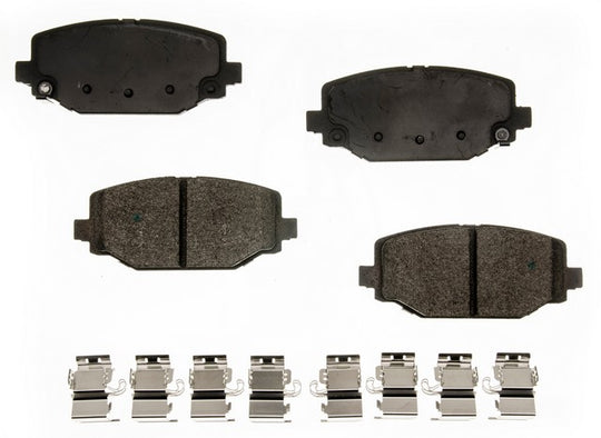 ALD1596M Autologix Semi-Metallic Disc Brake Pad Set Agna Brakes