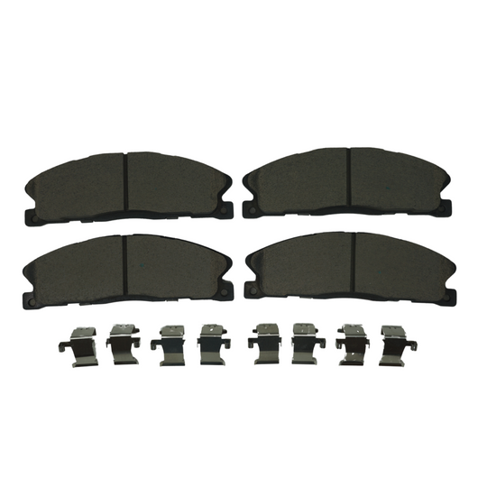 BRX1611 Bremex Ceramic Disc Brake Pad Set With Hardware Bremex Canada
