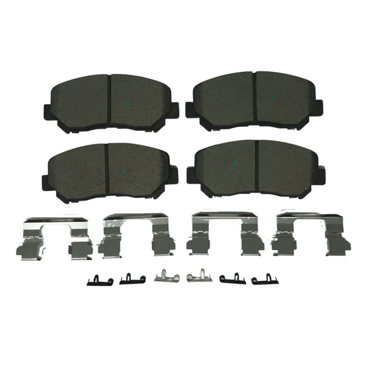 BRX1640 Bremex Ceramic Disc Brake Pad Set With Hardware Bremex Canada