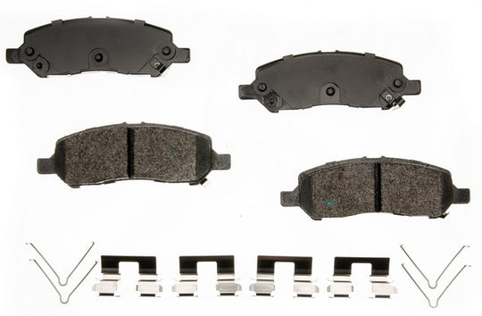 ALD1647M Autologix Semi-Metallic Disc Brake Pad Set Agna Brakes