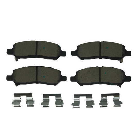 BRX1647 Bremex Ceramic Disc Brake Pad Set With Hardware Bremex Canada