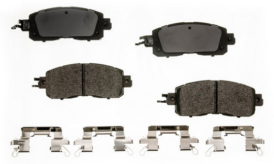ALD1650M Autologix Semi-Metallic Disc Brake Pad Set Agna Brakes
