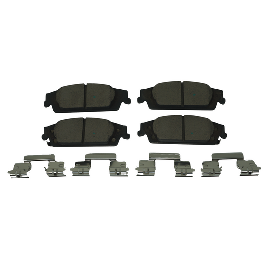 BRX1707 Bremex Ceramic Disc Brake Pad Set With Hardware Bremex Canada