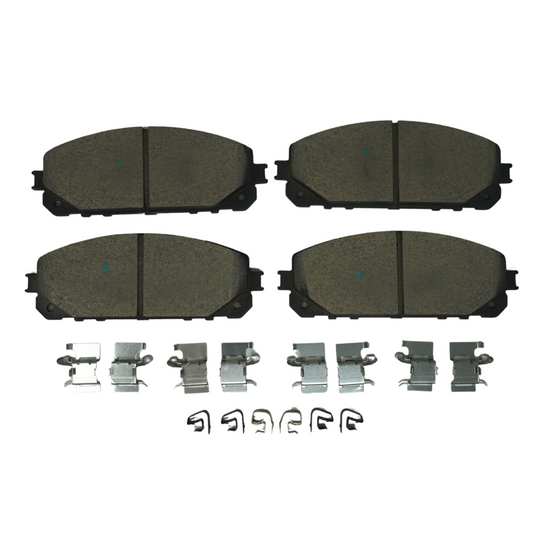 BRX1709 Bremex Ceramic Disc Brake Pad Set With Hardware Bremex Canada