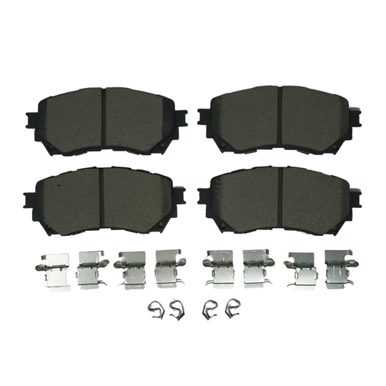 BRX1711 Bremex Ceramic Disc Brake Pad Set With Hardware Bremex Canada