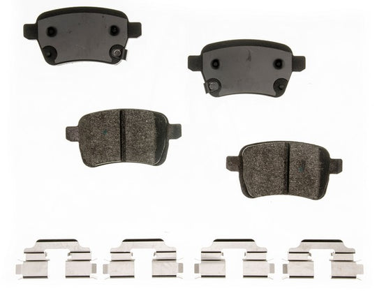 ALD1722M Autologix Semi-Metallic Disc Brake Pad Set Agna Brakes