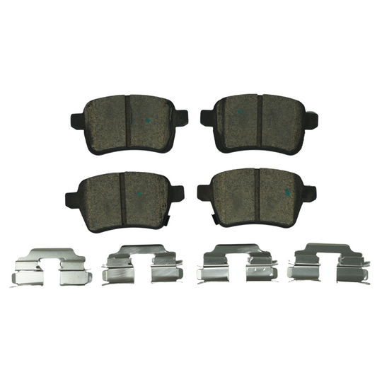 BRX1722 Bremex Ceramic Disc Brake Pad Set With Hardware Bremex Canada