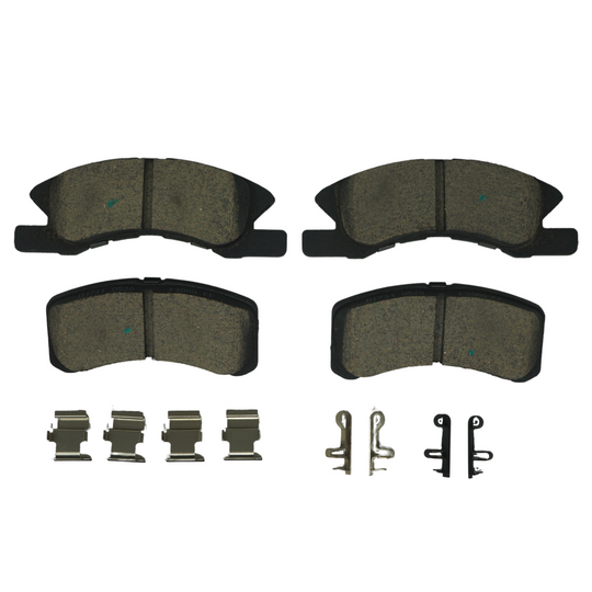 BRX1731 Bremex Ceramic Disc Brake Pad Set With Hardware Bremex Canada