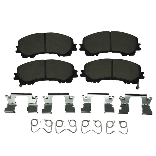 BRX1736 Bremex Ceramic Disc Brake Pad Set With Hardware Bremex Canada