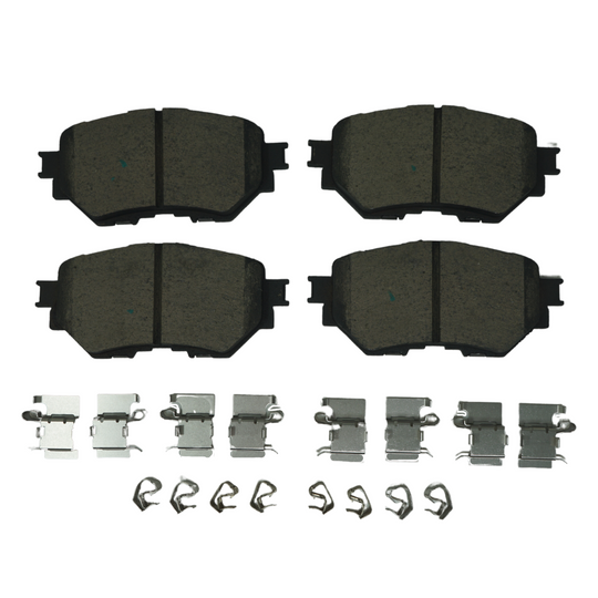 BRX1759 Bremex Ceramic Disc Brake Pad Set With Hardware Bremex Canada