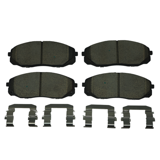 BRX1814 Bremex Ceramic Disc Brake Pad Set With Hardware Bremex Canada