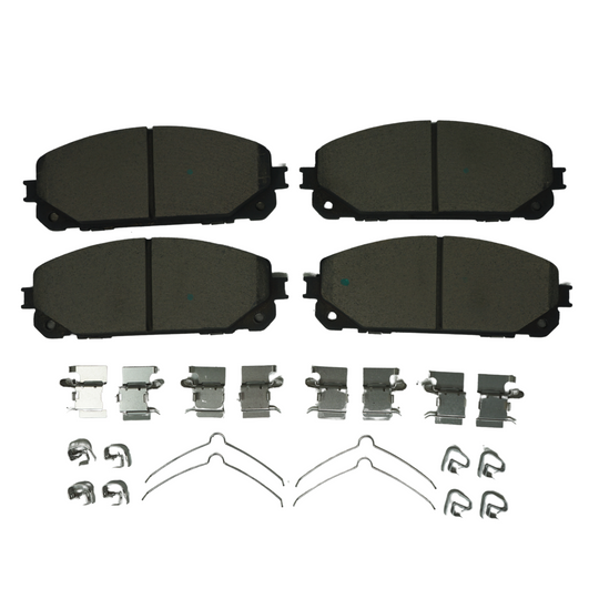 BRX1843 Bremex Ceramic Disc Brake Pad Set With Hardware Bremex Canada
