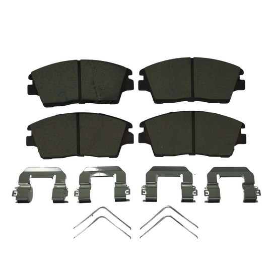 BRX1847 Bremex Ceramic Disc Brake Pad Set With Hardware Bremex Canada