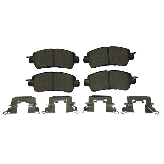 BRX1852 Bremex Ceramic Disc Brake Pad Set With Hardware Bremex Canada