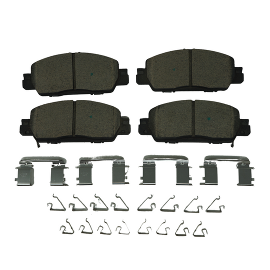 BRX1860 Bremex Ceramic Disc Brake Pad Set With Hardware Bremex Canada