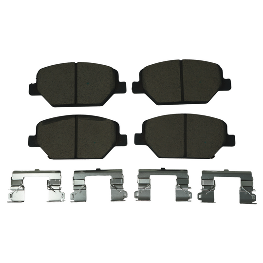 BRX1886 Bremex Ceramic Disc Brake Pad Set With Hardware Bremex Canada