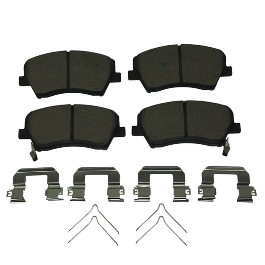 BRX1912 Bremex Ceramic Disc Brake Pad Set With Hardware Bremex Canada