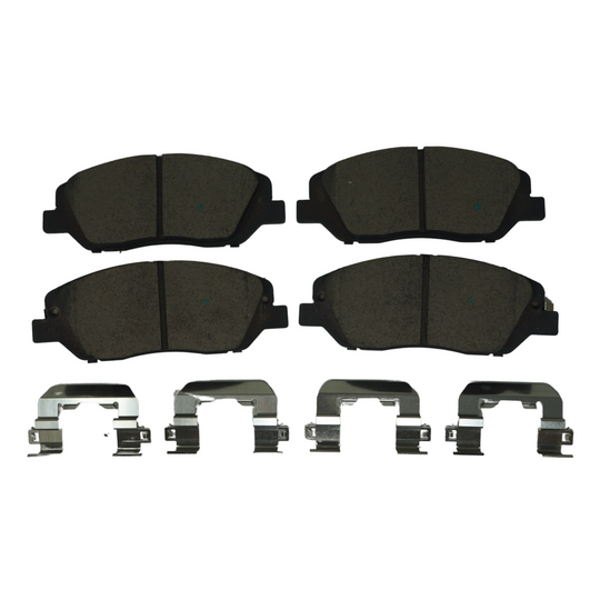 BRX1917 Bremex Ceramic Disc Brake Pad Set With Hardware Bremex Canada