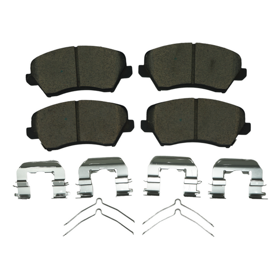 BRX1971 Bremex Ceramic Disc Brake Pad Set With Hardware Bremex Canada