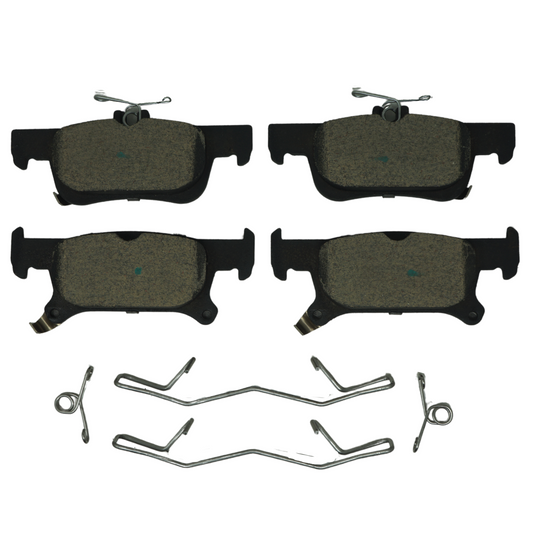 BRX2025 Bremex Ceramic Disc Brake Pad Set With Hardware Bremex Canada