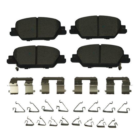 BRX2037 Bremex Ceramic Disc Brake Pad Set With Hardware Bremex Canada