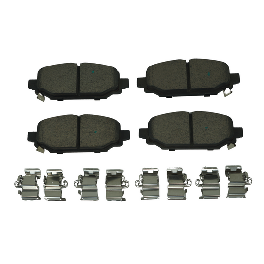 BRX2172 Bremex Ceramic Disc Brake Pad Set With Hardware Bremex Canada