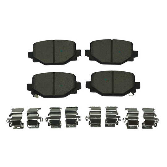 BRX2191 Bremex Ceramic Disc Brake Pad Set With Hardware Bremex Canada
