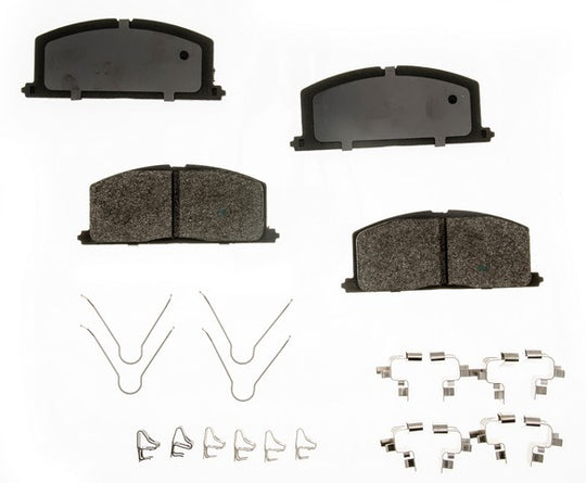 ALD242M Autologix Semi-Metallic Disc Brake Pad Set Agna Brakes