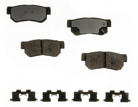 ALD813M Autologix Semi-Metallic Disc Brake Pad Set Agna Brakes