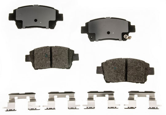ALD822M Autologix Semi-Metallic Disc Brake Pad Set Agna Brakes