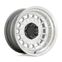 Load image into Gallery viewer, 1780ALS006140S06 - Black Rhino Aliso 17X8 6X139.7  0mm Gloss Silver With Mirror Cut Face &amp; Lip - Black Rhino Wheels Canada