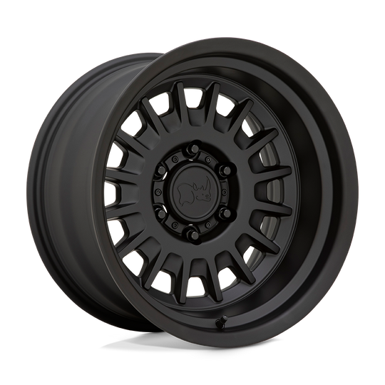 1780ALS006114M66 - Black Rhino Aliso 17X8 6X114.3  0mm Matte Black - Black Rhino Wheels Canada