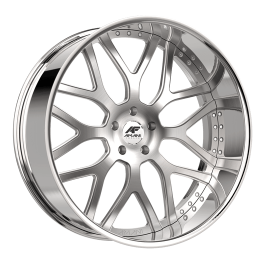 ALL221053916R20BCX - Amani Allora 22X10 5X115 / 5X120.65 20mm Chrome - Amani Wheels Canada