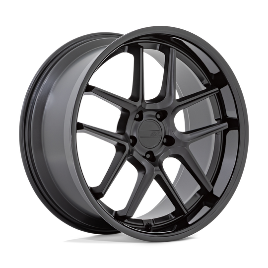 AR942MB20121506 - American Racing AR942 20X12 5X115  6mm Matte Black With Gloss Black Lip - American Racing Wheels Canada