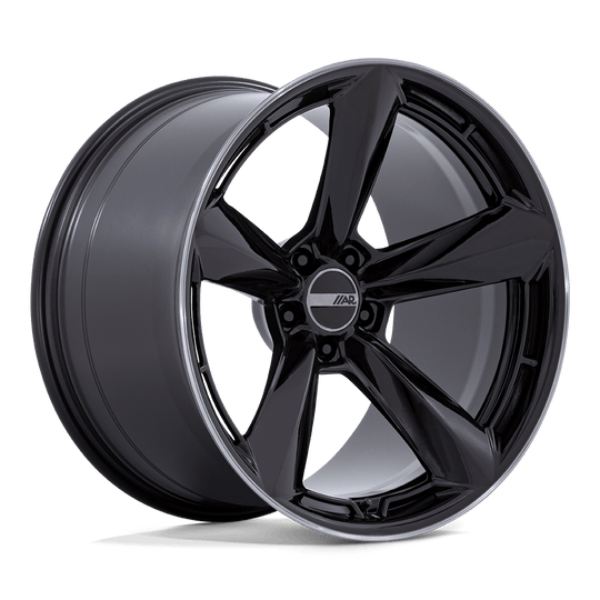 AR946BT20111250 - American Racing TTF 20X11 5X114.3  50mm Gloss Black With Double Dark Tint Lip - American Racing Wheels Canada