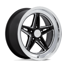 Load image into Gallery viewer, VN514BE18105012 - American Racing VN514 Groove 18X10 5X127  12mm Gloss Black Milled With Diamond Cut Lip - American Racing Wheels Canada