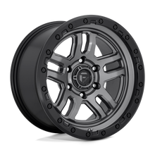 Charger l'image dans la galerie, D70117908750 - Fuel Off-Road D701 Ammo 17X9 6X114.3 ET 1mm Matte Gunmetal with Black Bead Ring - Fuel Off-Road Wheels Canada