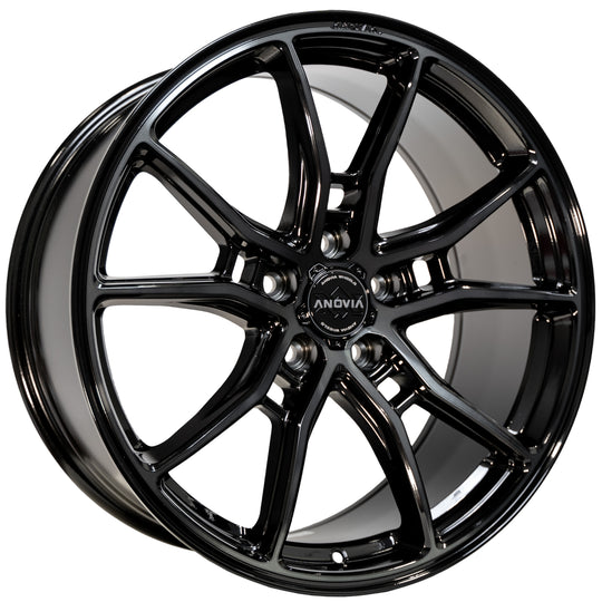 ANO0101985512035GB - Anovia AN-10 19X8.5 5X120 35mm Black Machined Face Dark Tint - Anovia Wheels Canada