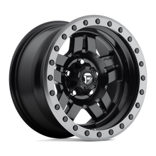 Load image into Gallery viewer, D55715806537 - Fuel Off-Road D557 Anza 15X8 5X114.3 -18 mm Matte Black Gun Metal Ring - Fuel Off-Road Wheels Canada