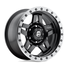 Charger l'image dans la galerie, D55717855652 - Fuel Off-Road D557 Anza 17X8.5 5X150 ET 12mm Matte Black with Gunmetal Ring - Fuel Off-Road Wheels Canada